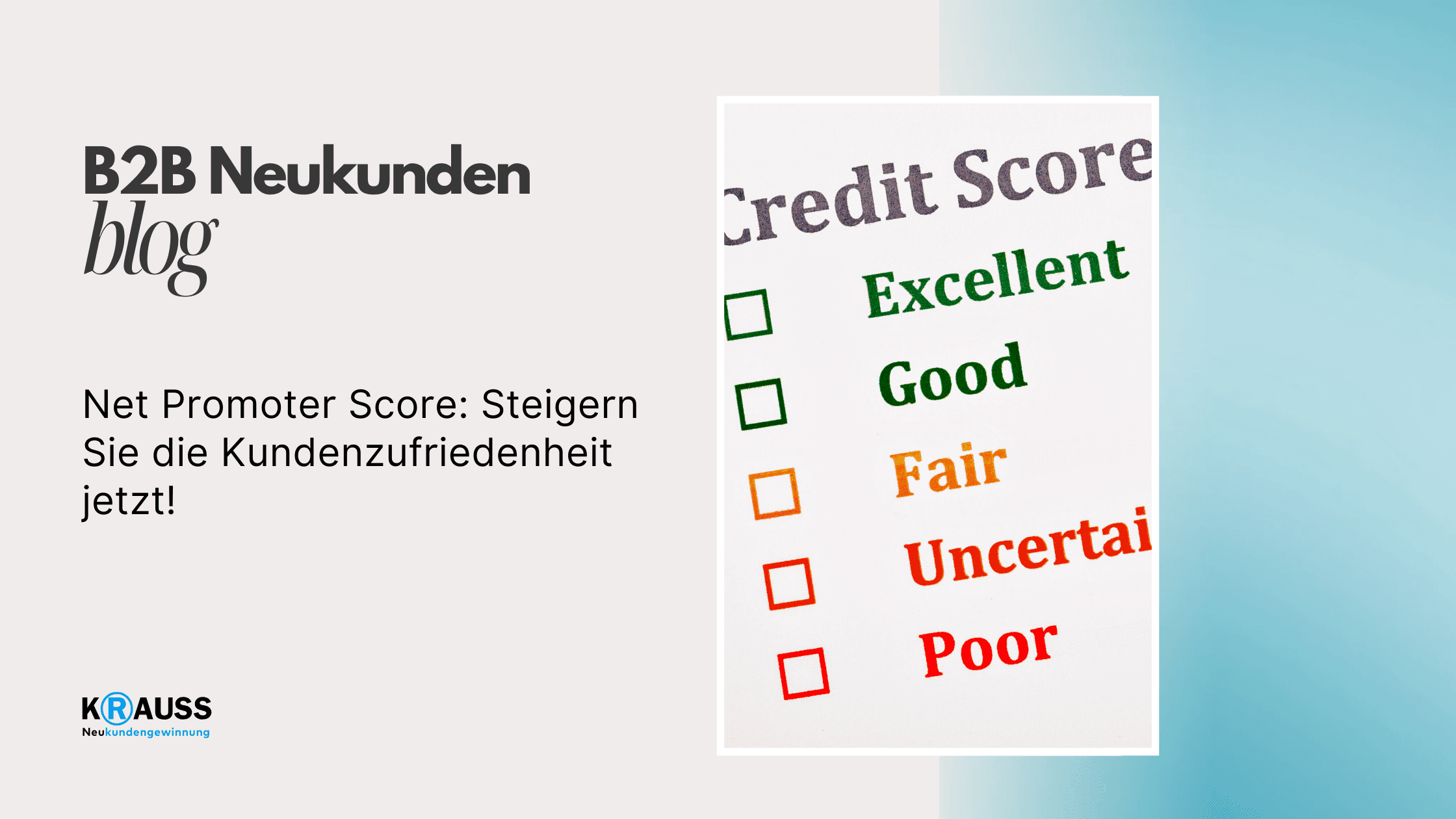 Net Promoter Score: Steigern Sie die Kundenzufriedenheit jetzt!