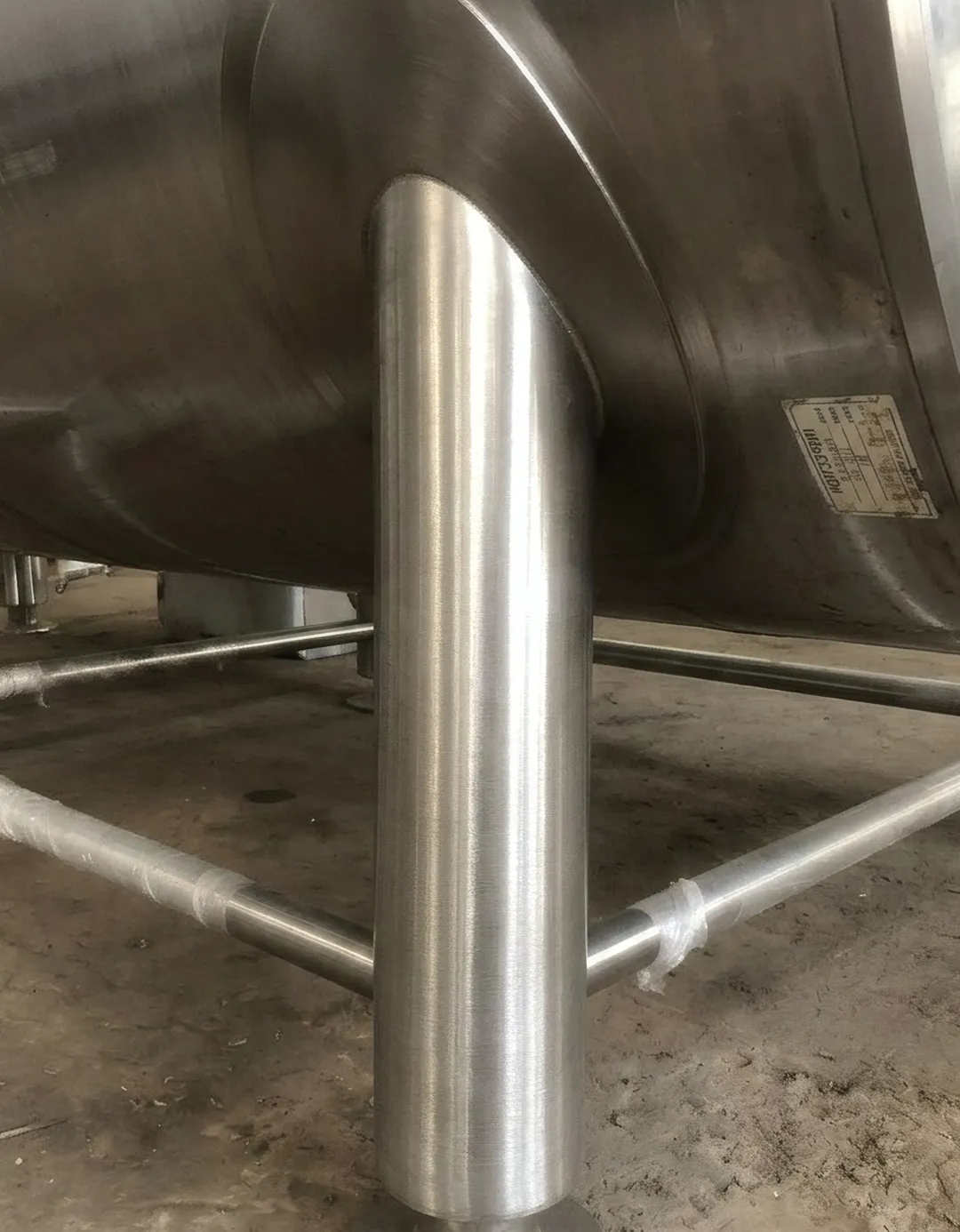 Mobile TIG welded stainless steel tank and vessel repairs for industrial site in Melbourne