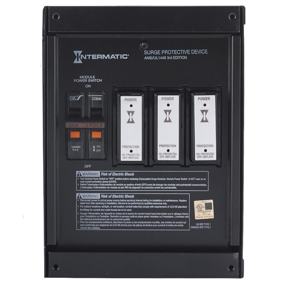 Intermatic surge protection devices engineered to protect sensitive electrical systems in residential and commercial buildings in BC
