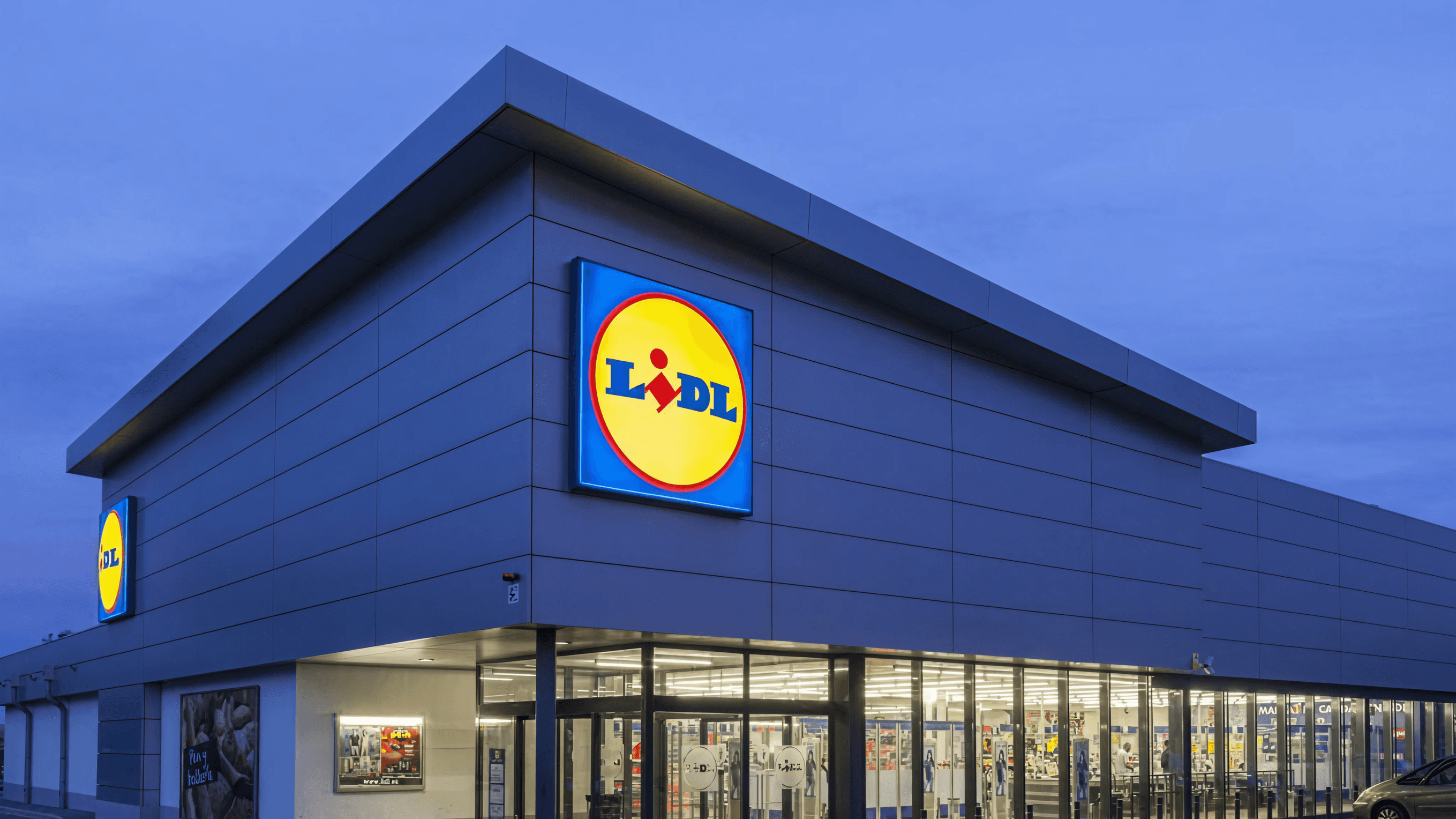 Store front of Lidl