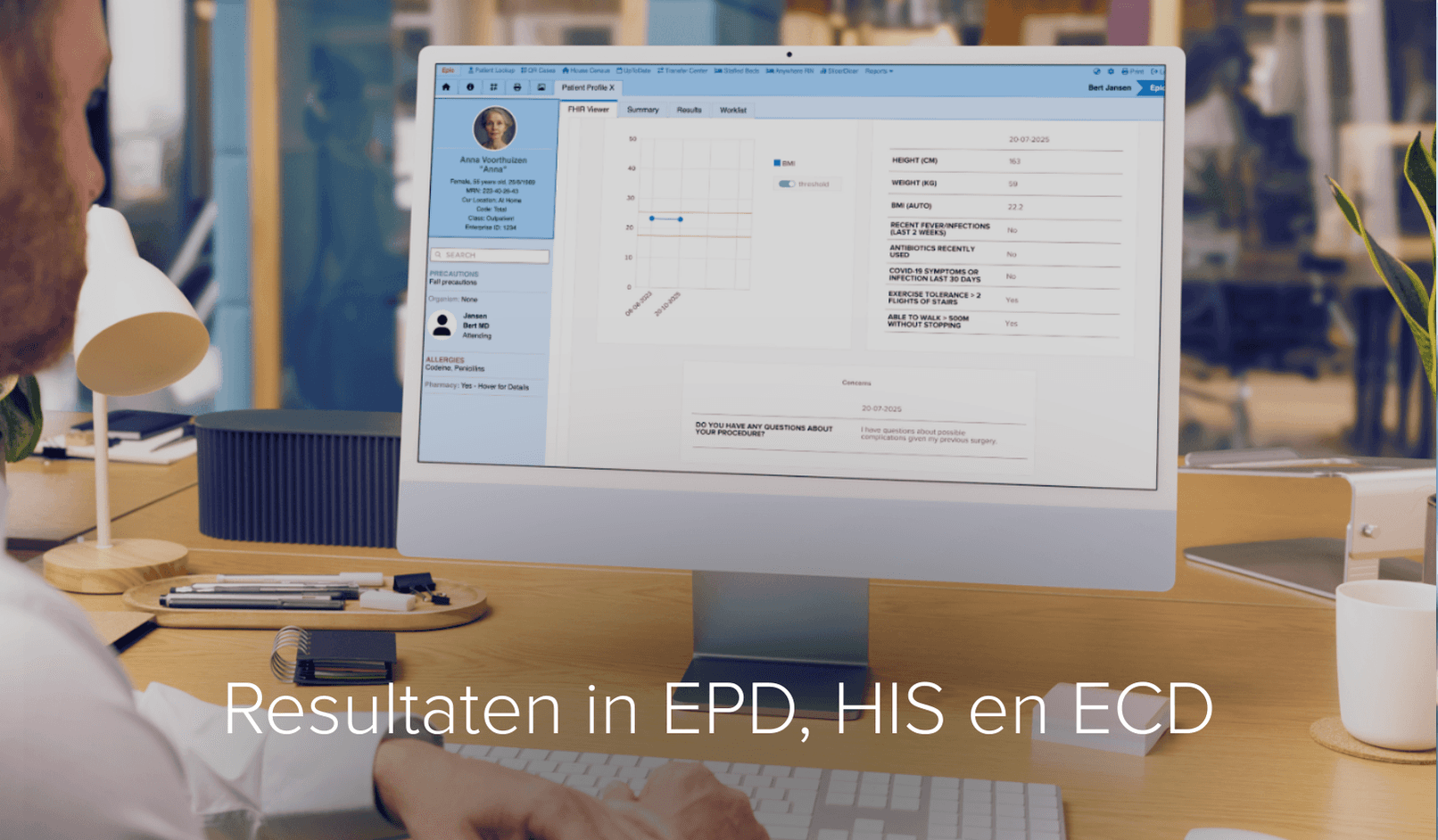 Integreer FHIR in EHR FHIR Viewer