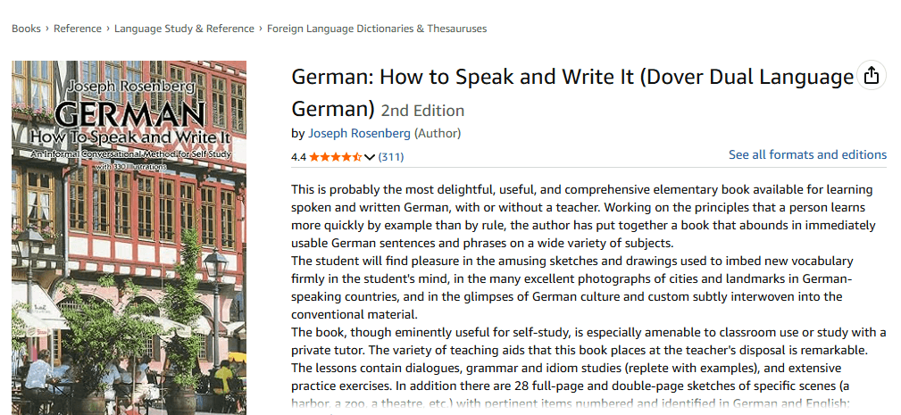 German: How to Speak and Write It