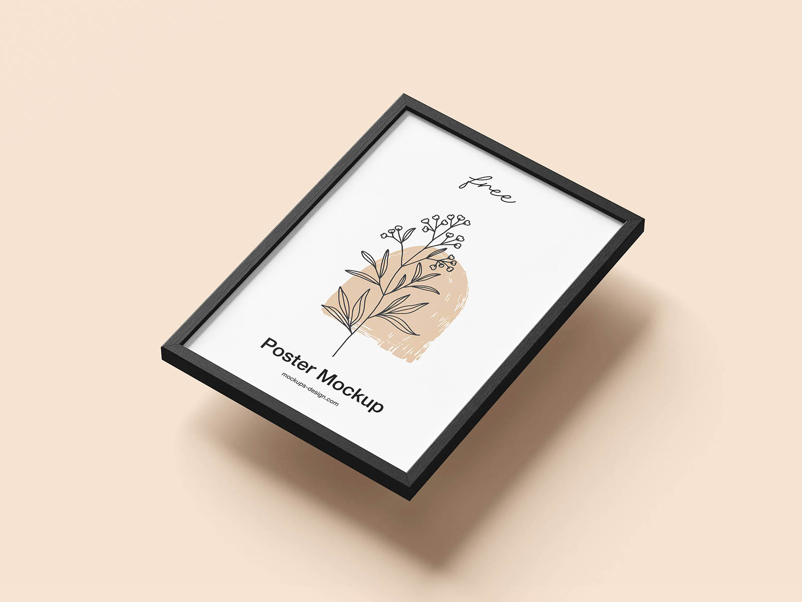 This elegant poster mockup features a clean, minimal black frame set against warm, neutral backgrounds—perfect for presenting art prints, quotes, illustrations, or branding visuals in a cozy, stylish context. With five high-resolution PSD files, you get a versatile set of scenes, from front-on views to angled compositions. The lighting is soft and natural, making your designs look gallery-ready with minimal effort. Ideal for interior decor brands, art portfolios, or online shop previews.