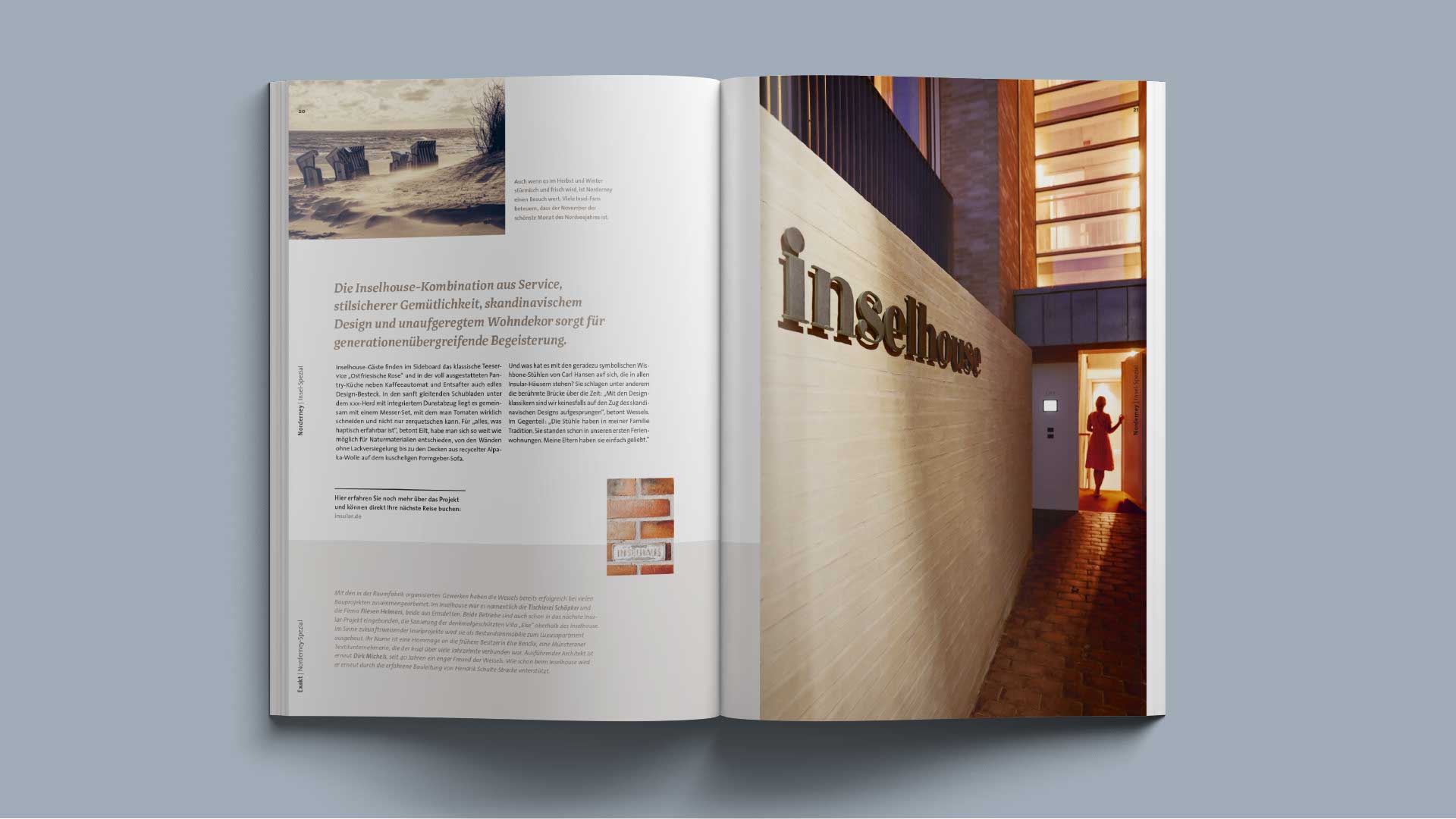 Magazindetail – visuell starke Verbindung von Text und Analyse