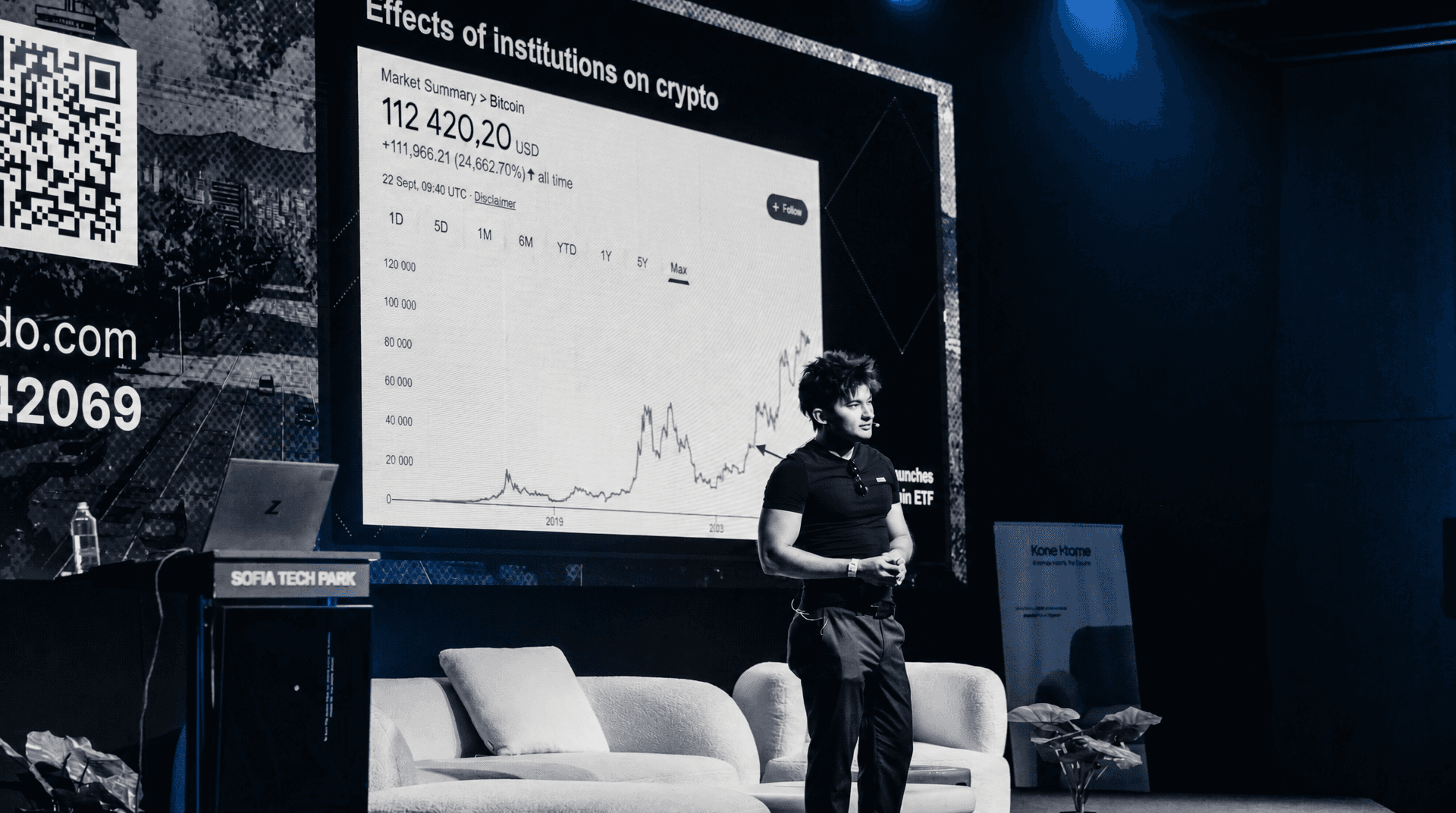 Khashim Arziyev Binance at ETHSofia 2025
