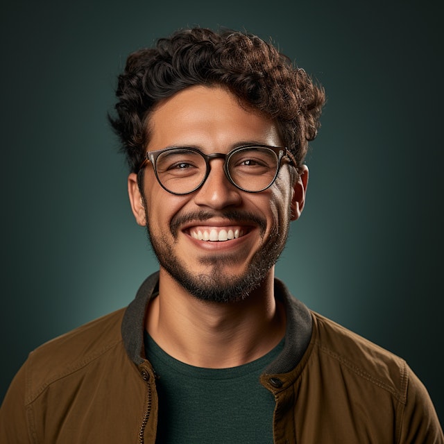 Portrait of a smiling man