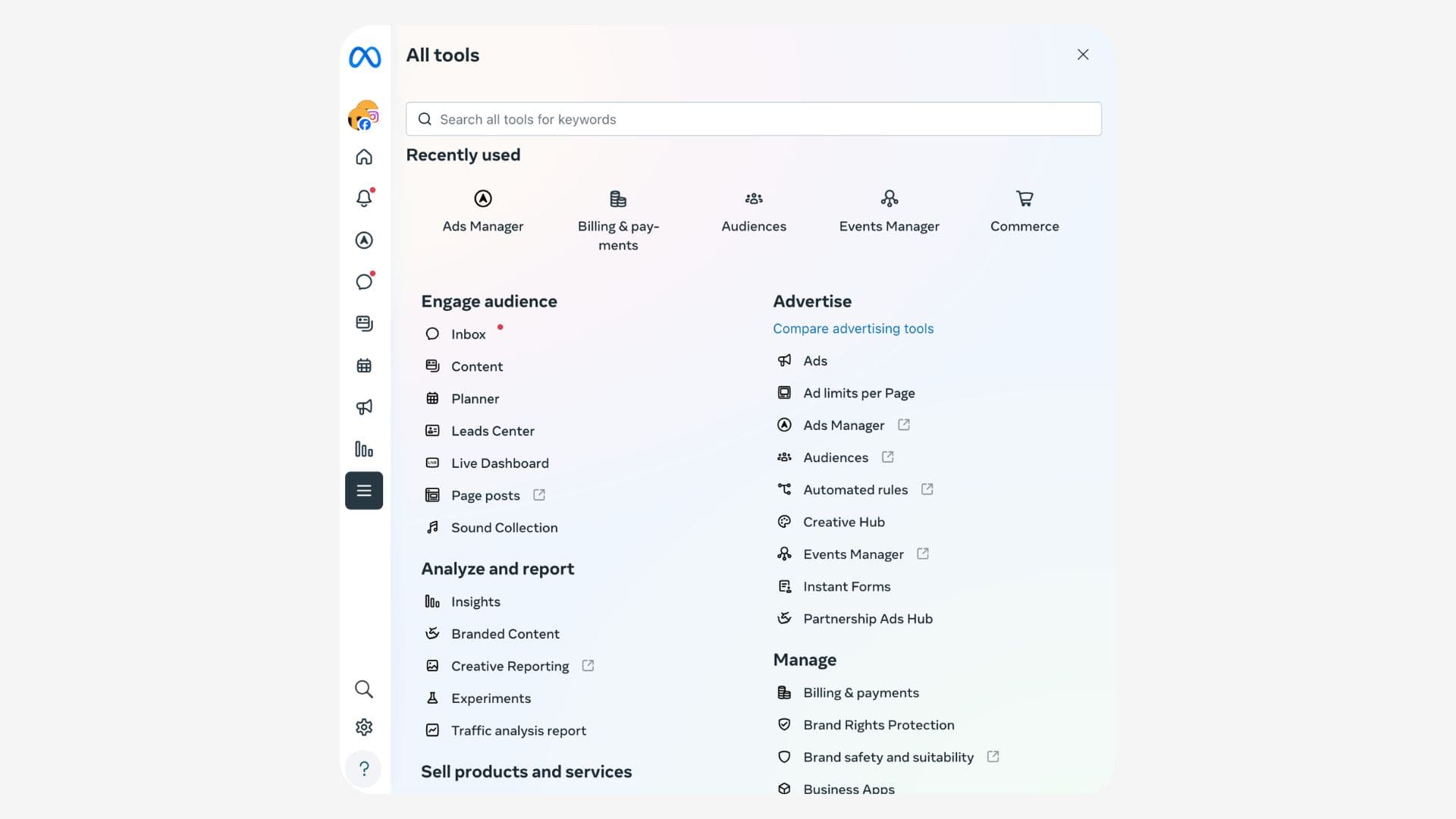 meta business suite agency