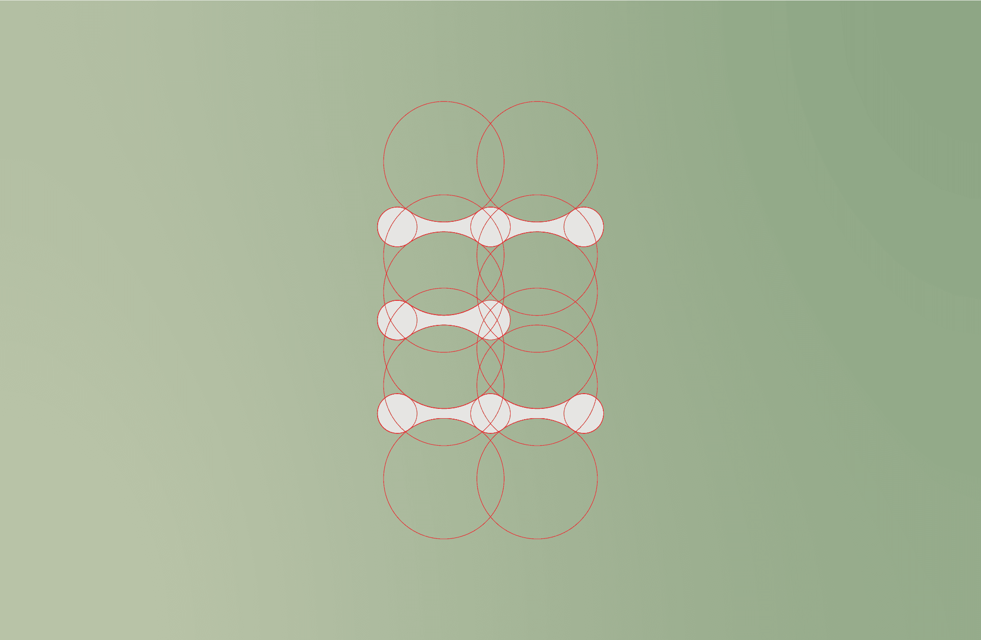 Geometric composition of the Entera logo