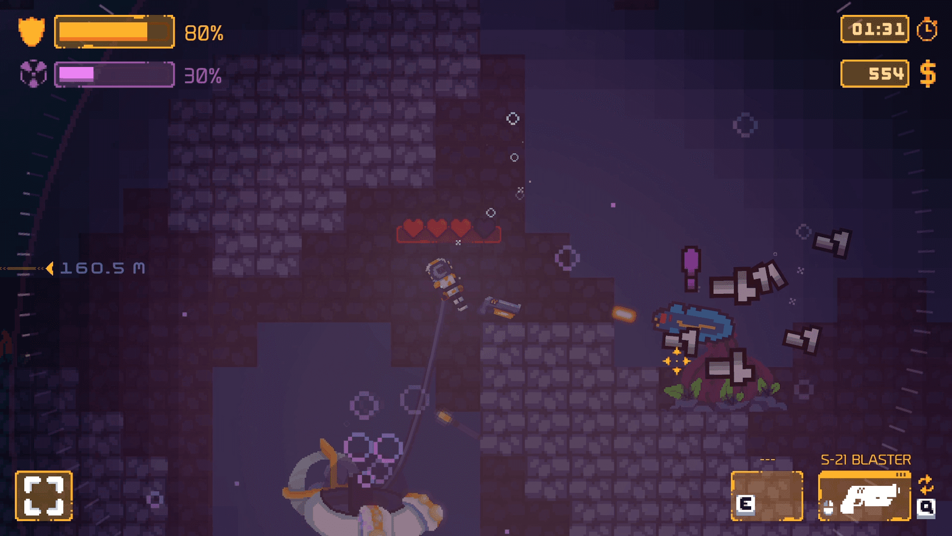 Hidden Depths Game Screenshot 2 - By Samuel Tomé, Designer & Game Developer