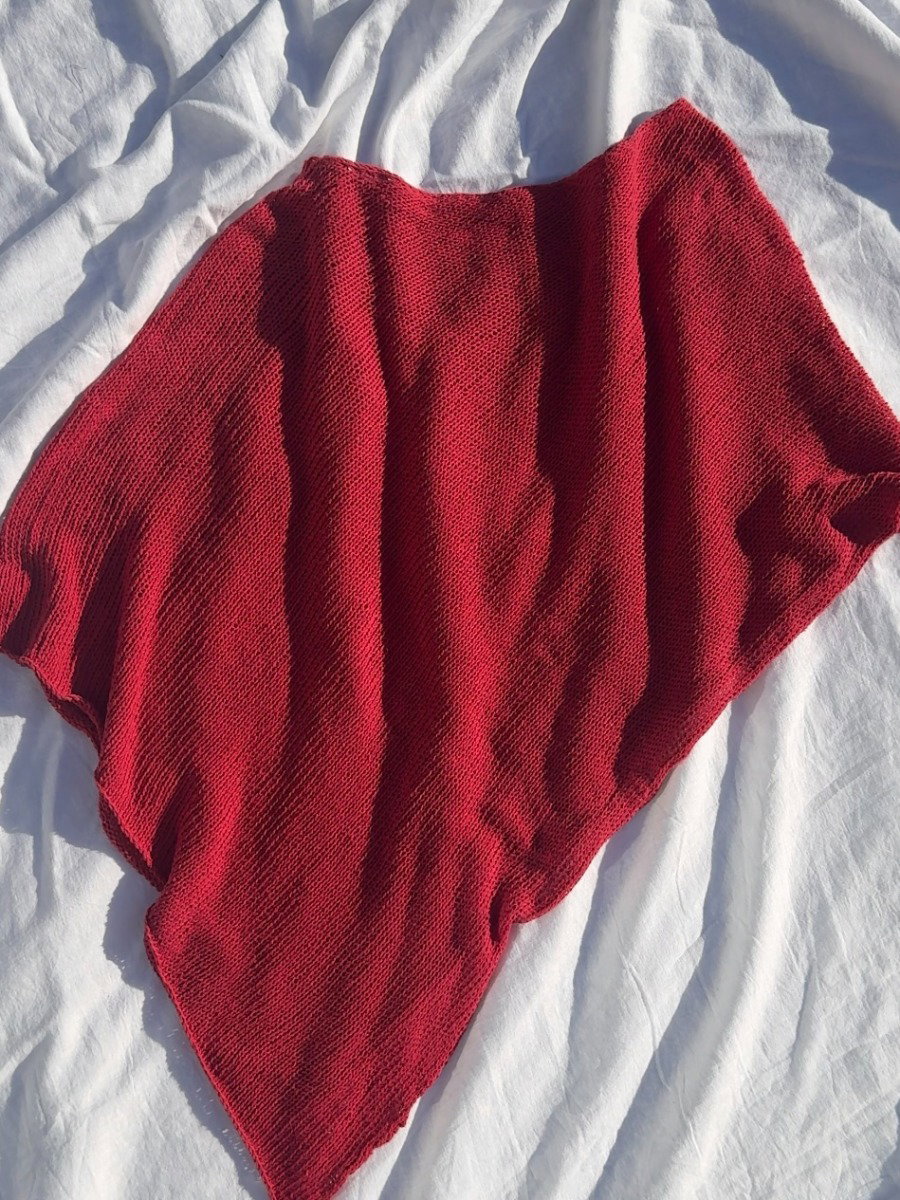 Faye Poncho knitting pattern, photo 4