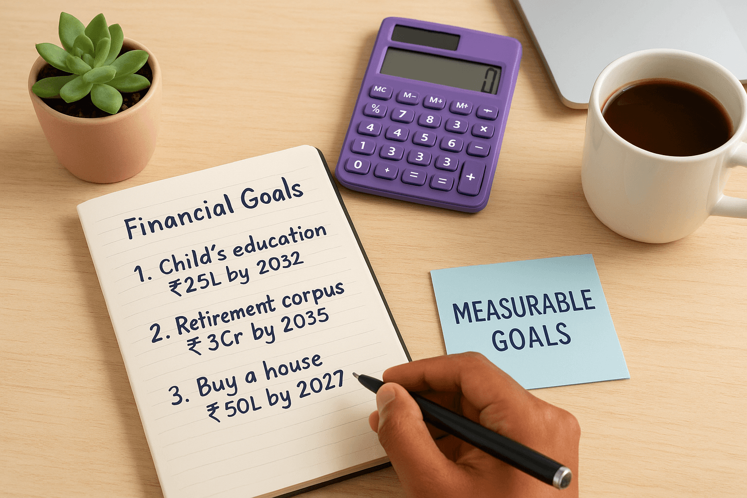 Step 2. Set clear financial goals