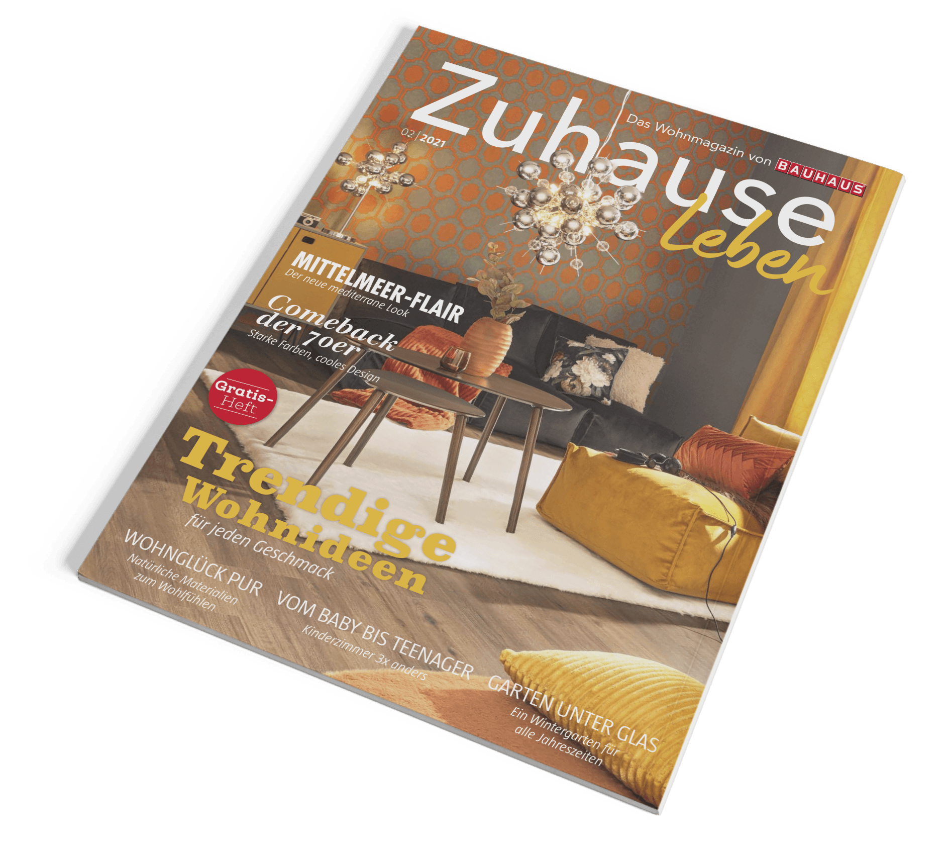 2. Ausgabe Zuhause Magazin von BAUHAUS