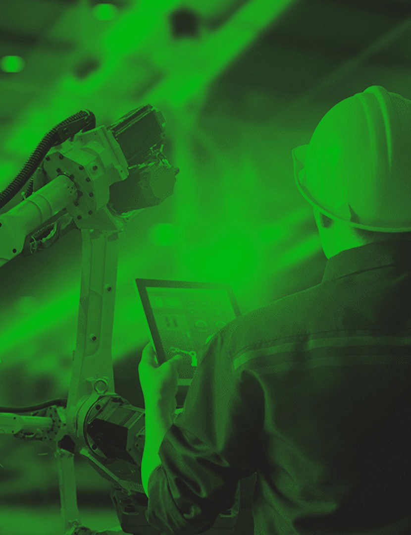 Thumbs up from lab technician for successful chemical delivery