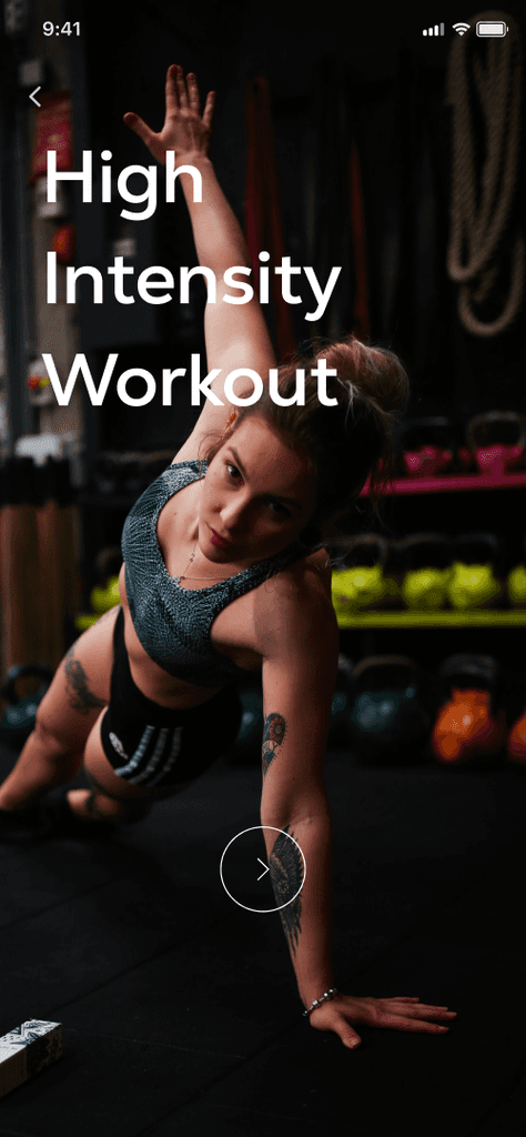 Workout spalsh