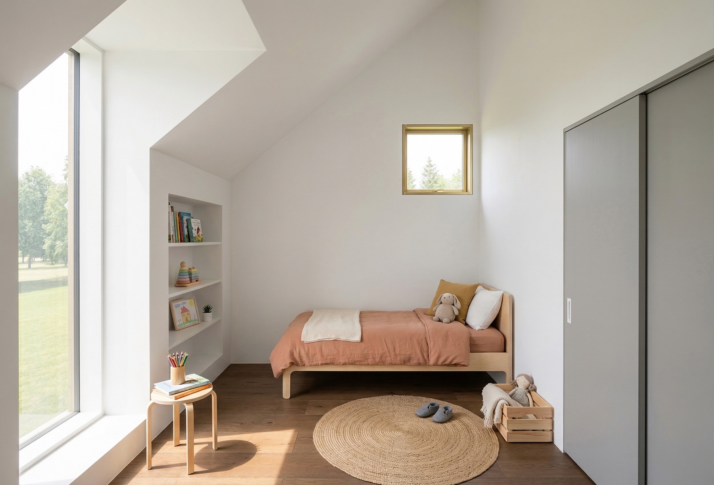 Title: Summer golden hour gable - Description: Summer golden hour gable