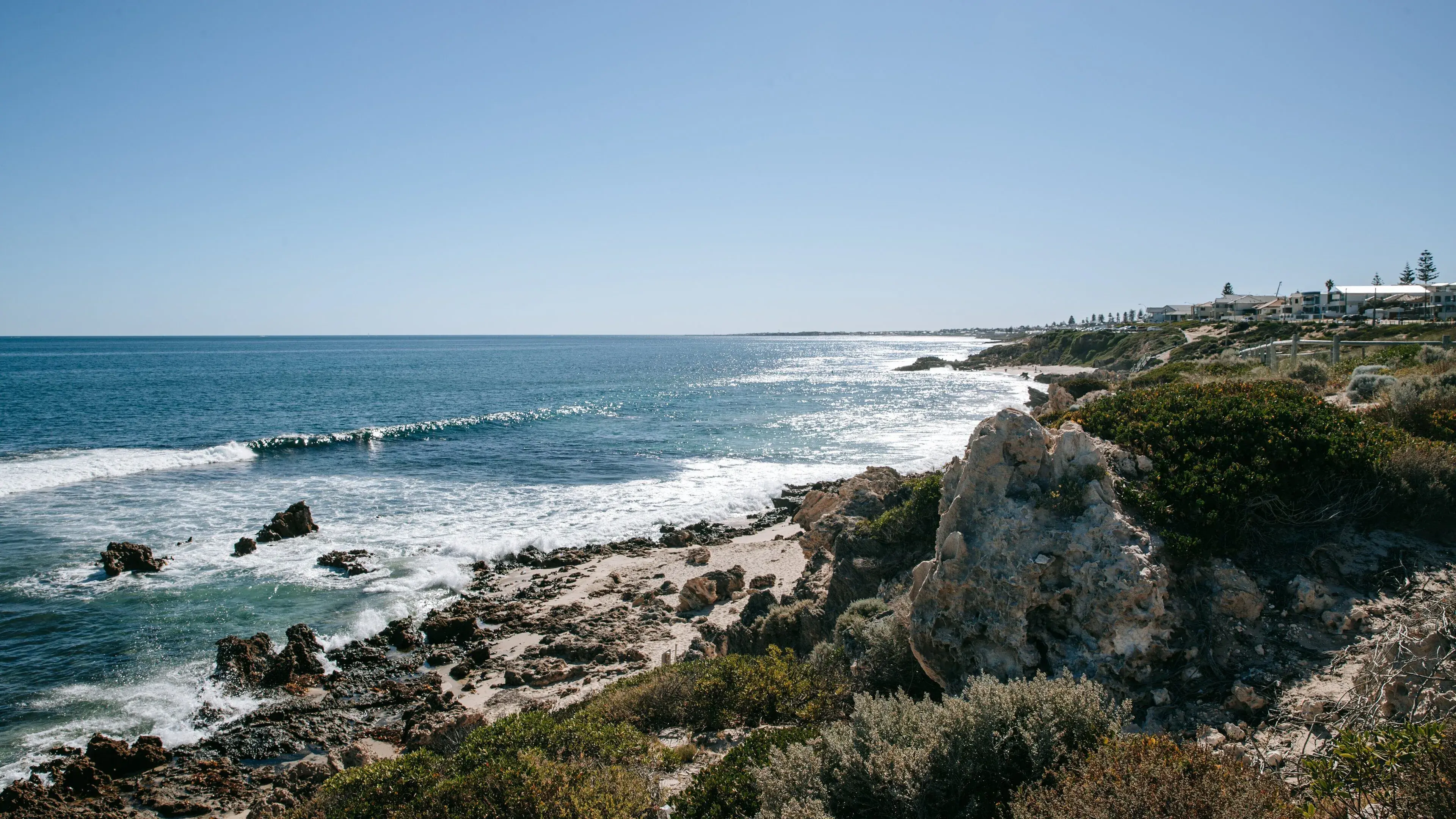 Perth beach landscape