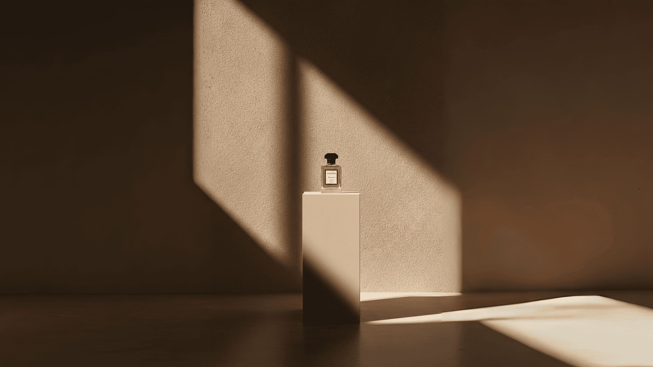 Product shot of a fragrance bottle.