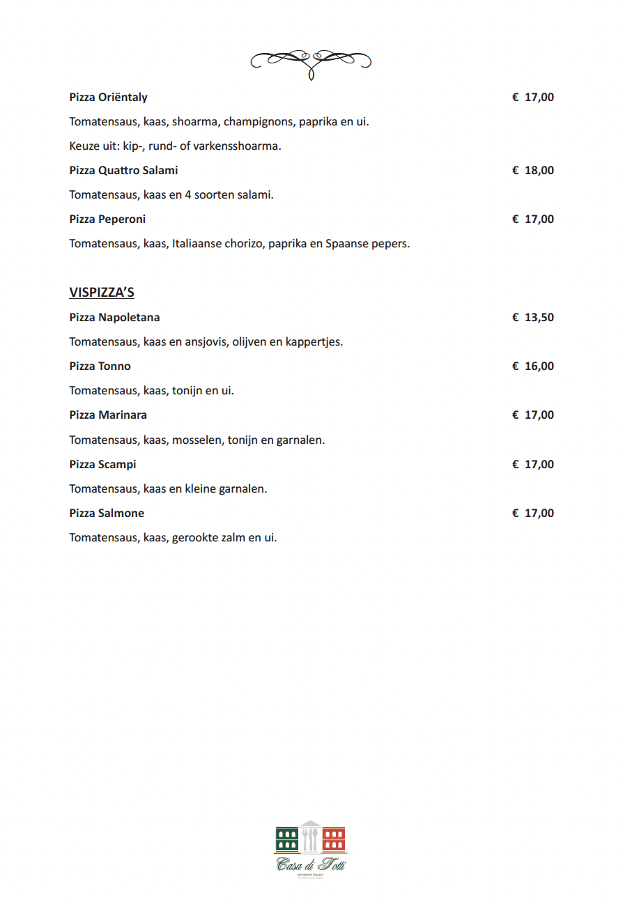 Casa menu page 10