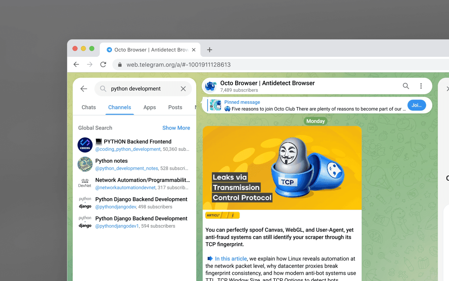  if you're interested in coding in Python, you could search for queries such as Python, Python development, Python jobs, or Python tutorials