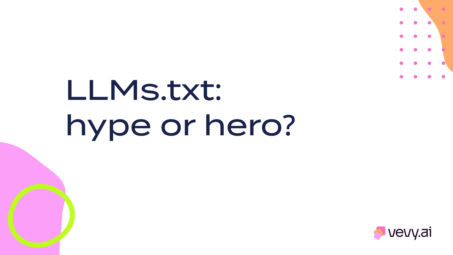 llms.txt hype or really effective for seo?