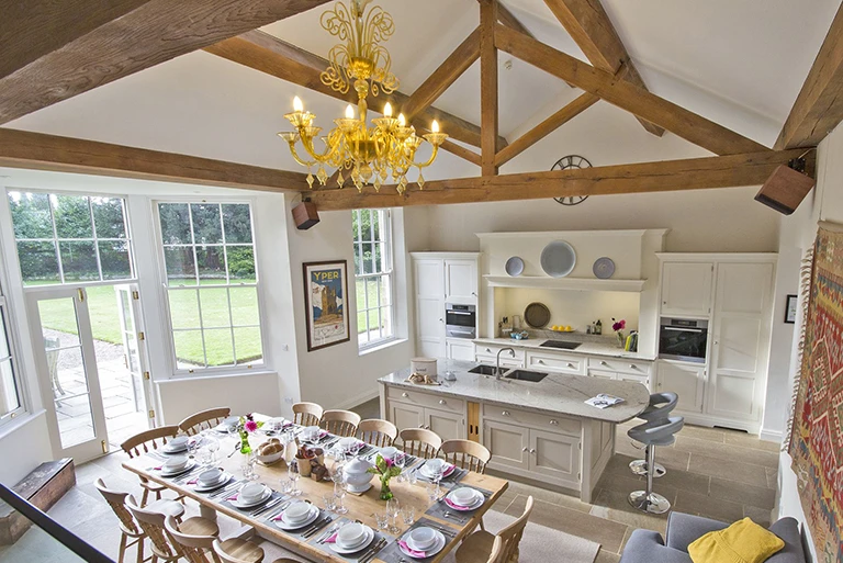 Hartingtons Heritage Tours hotel, Darley House, brunch area