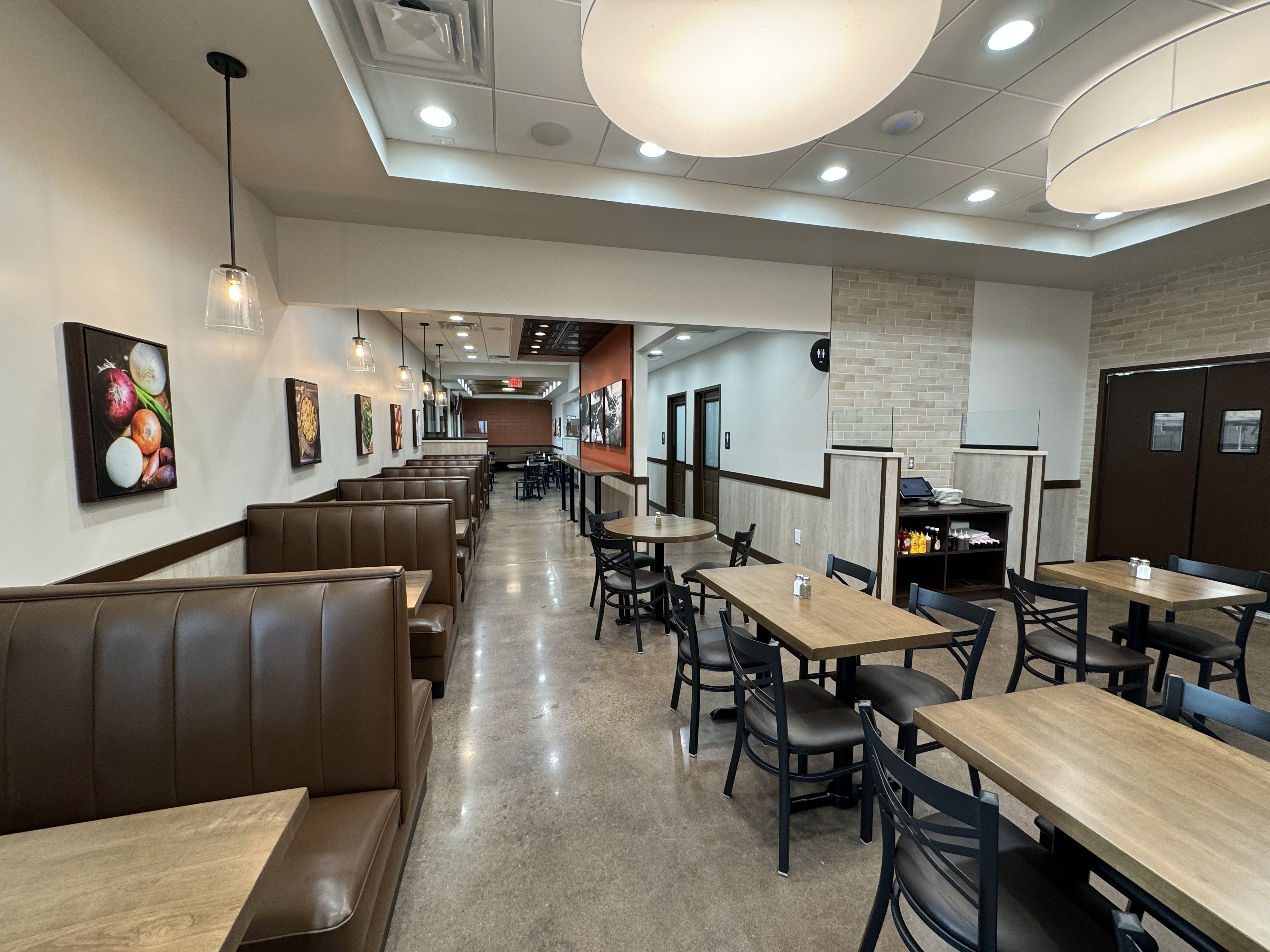 dish on white ceramic plate