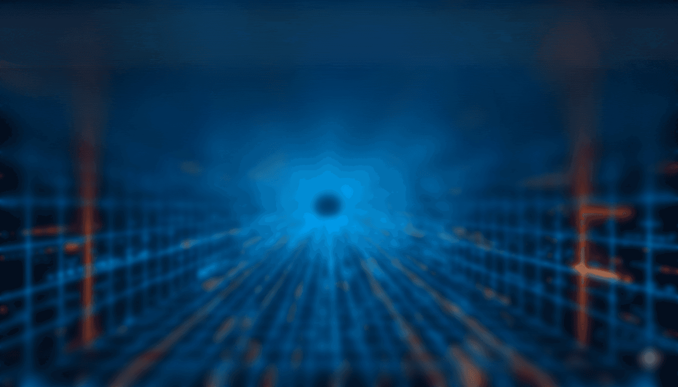 A 404 error page with a dark, blurred background. At the top, a navigation bar shows menu items like 'HOME,' 'ORIGINS,' 'SYSTEMS,' 'PROOF' (highlighted in blue), 'SIGNALS,' and 'ENGAGE,' along with a 'Get AI-Powered Now' button. The main content displays 'Ooops!' in large white text, followed by the message: '404 Error: Looks like you've hit a dead end. Don't worry, our web ninjas are on the case to bring you back to safety!' Below this is a 'BACK TO HOME' button."