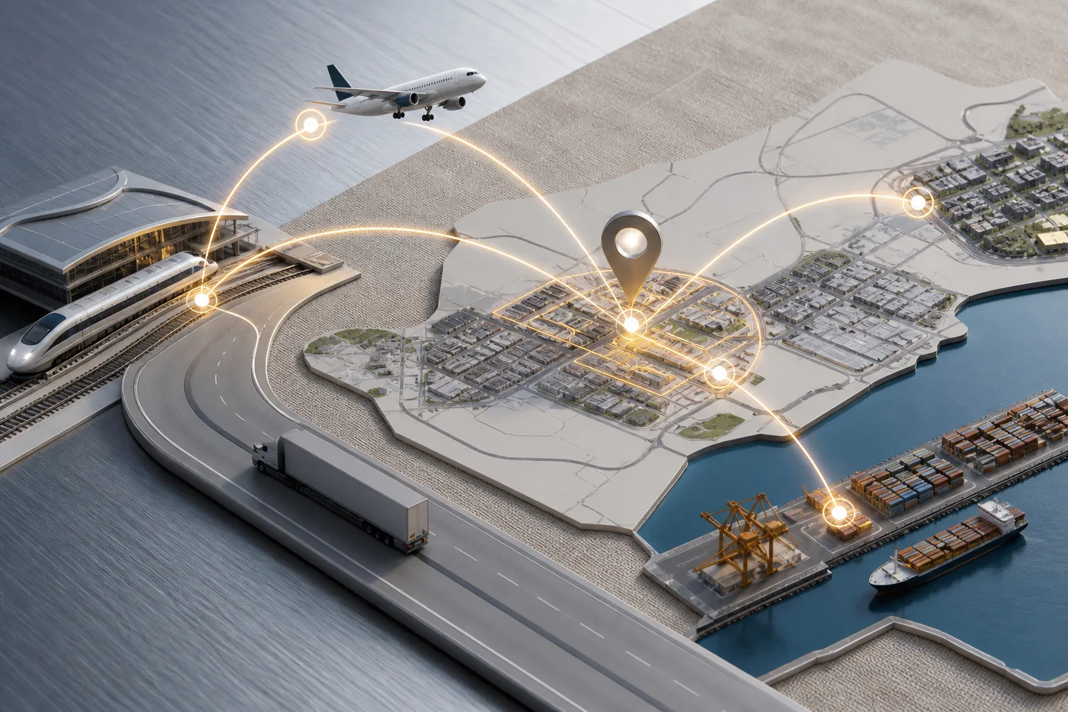 Dubai South Location: Connectivity & Why It Matters for Business - Dubai South Business Hub