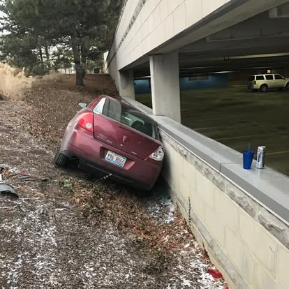 a group of red crosses on a black surface