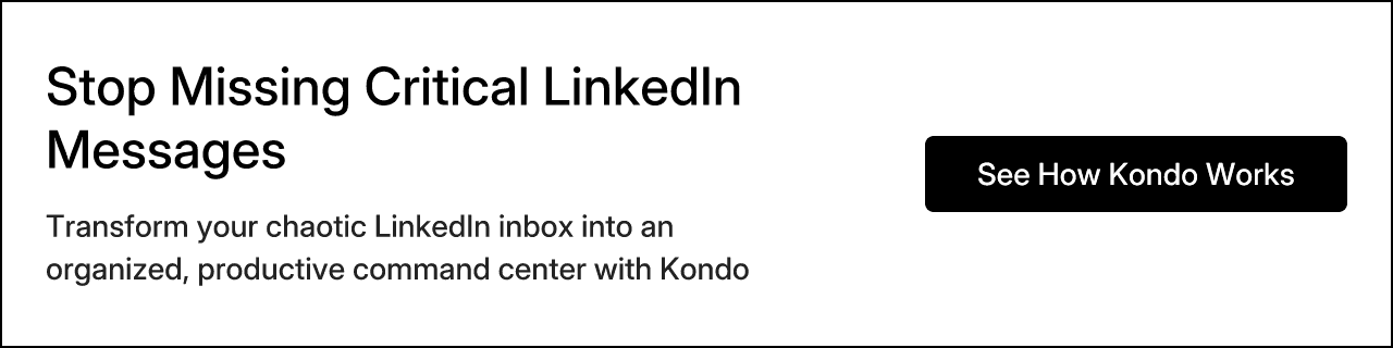 Stop Missing Critical LinkedIn Messages