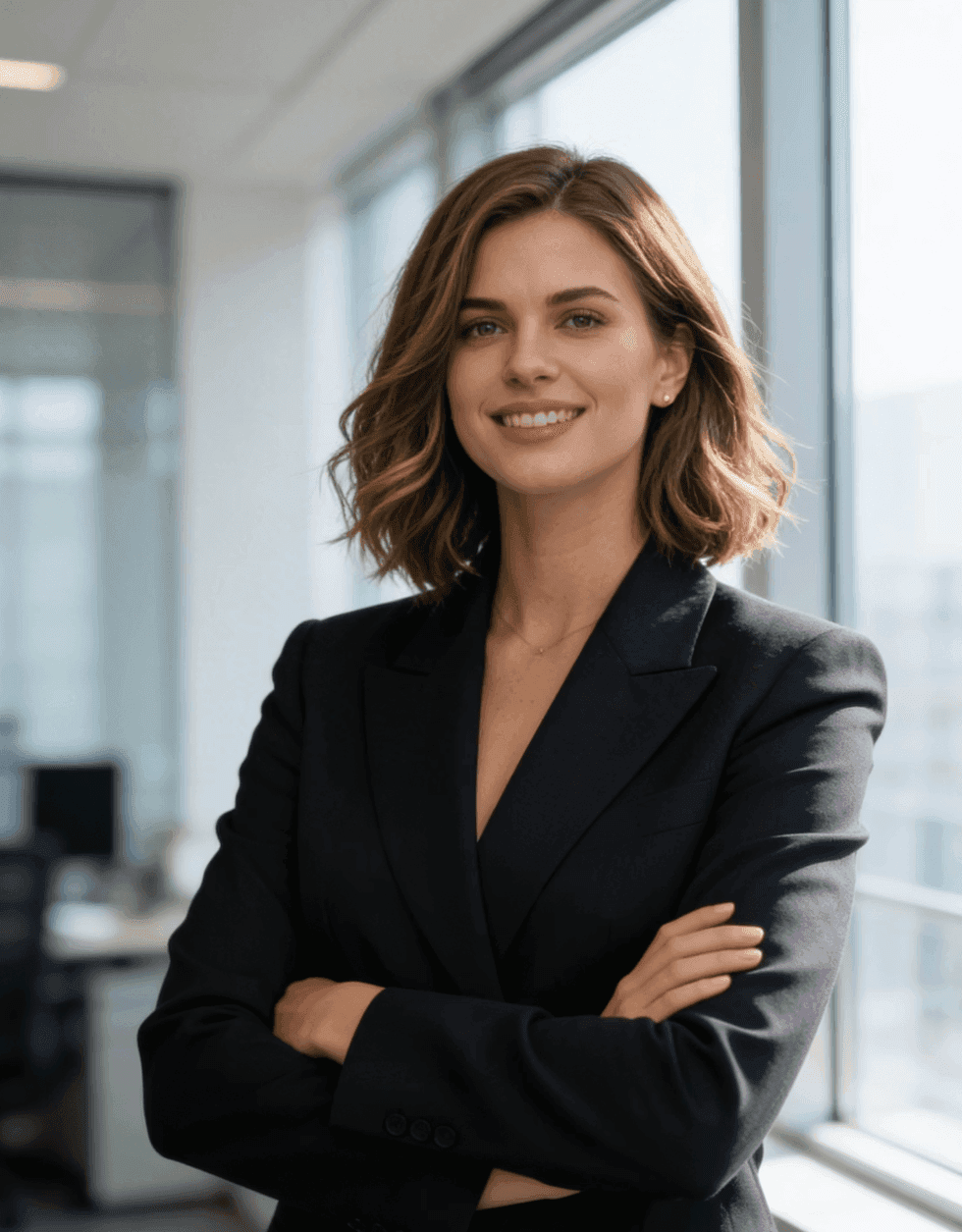 Portrait of Jessica Stone, Head of Growth