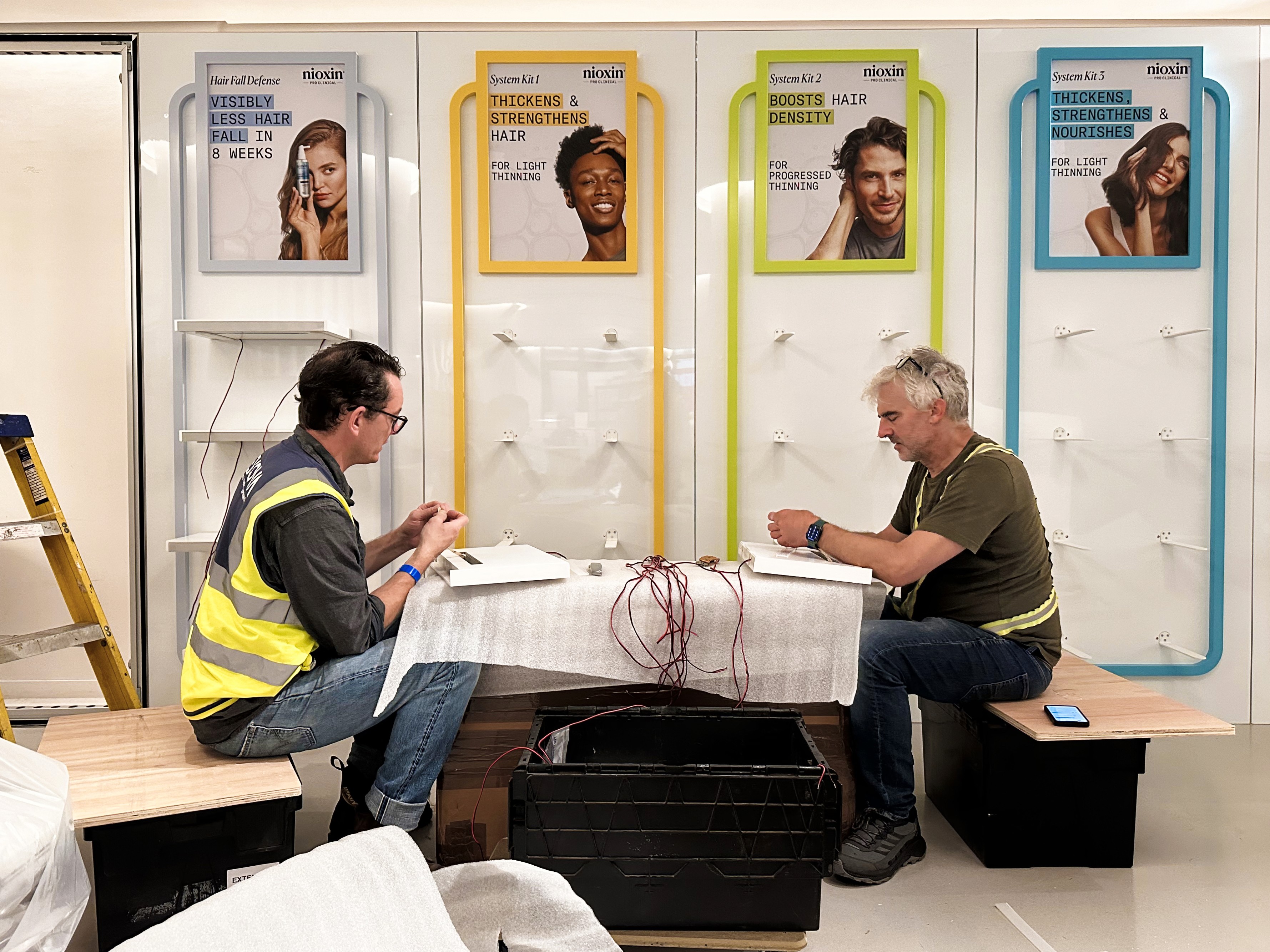 Behind the build of House of Wella London: brand activation pop-up fabrication by EXOVA Events (view 23)
