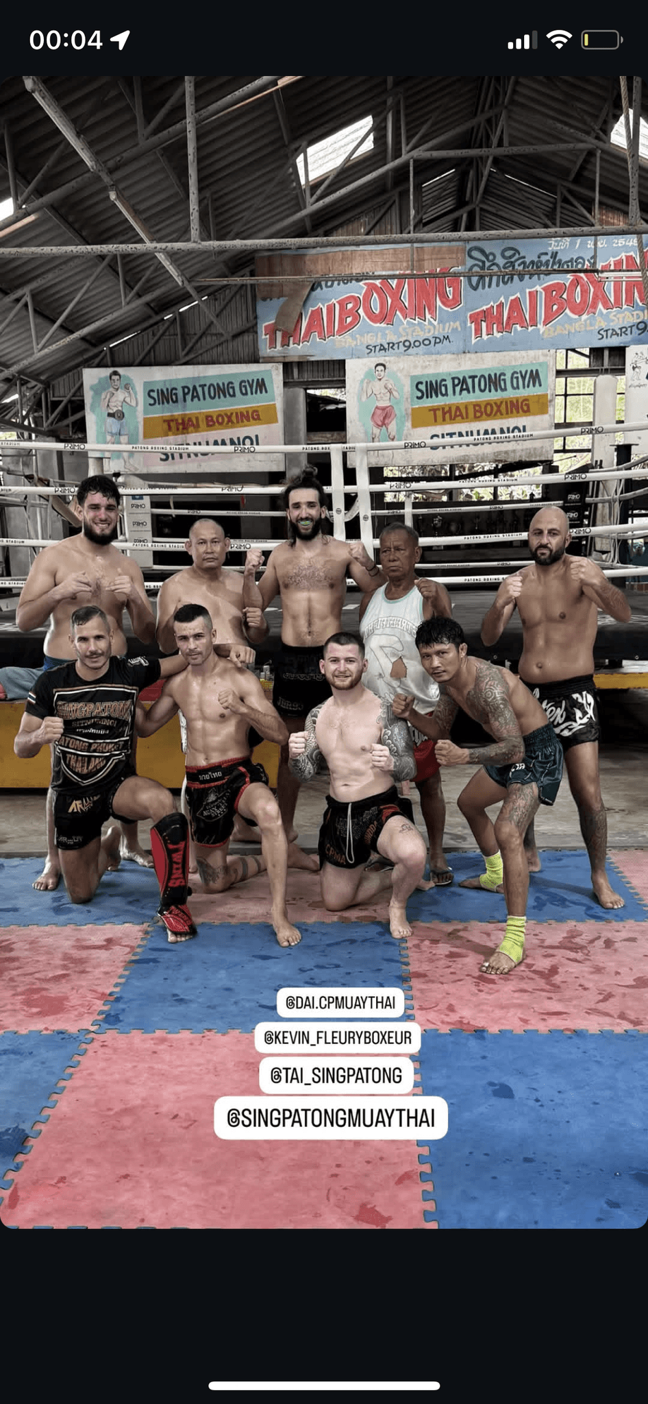 Muay Thai Travels clients Cei and Beth from Cardiff
