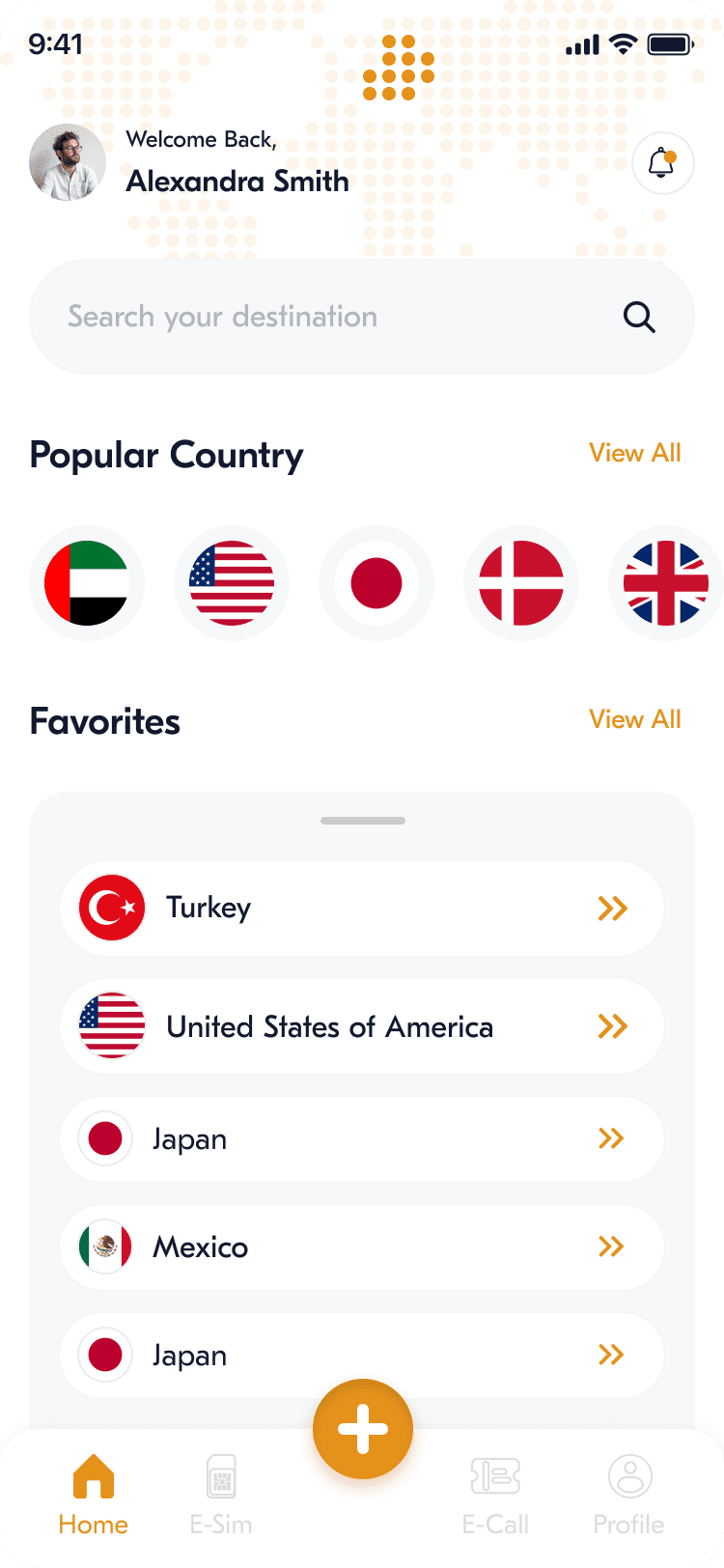 Mobile UI