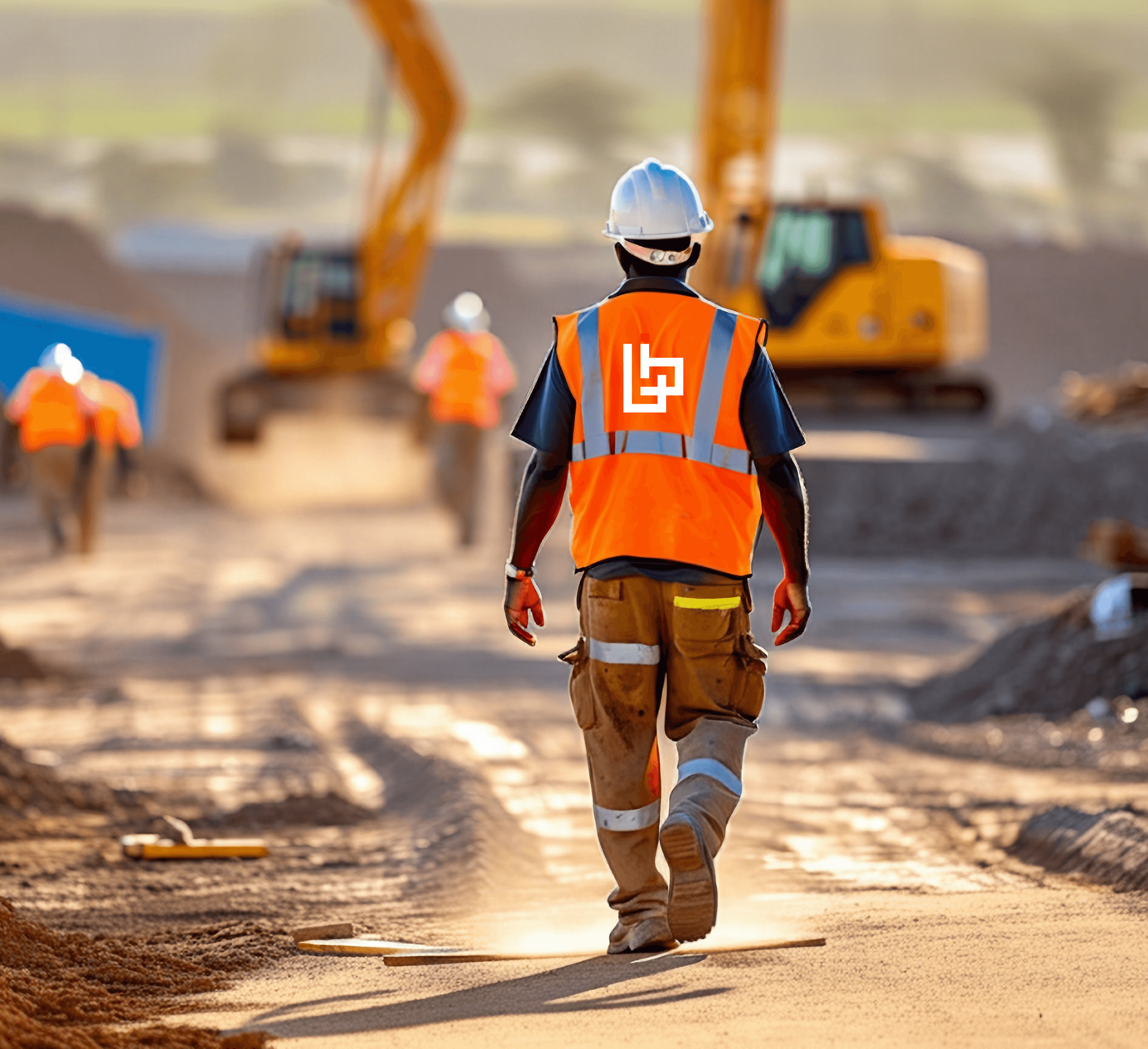 Coach explaining something to an athlete