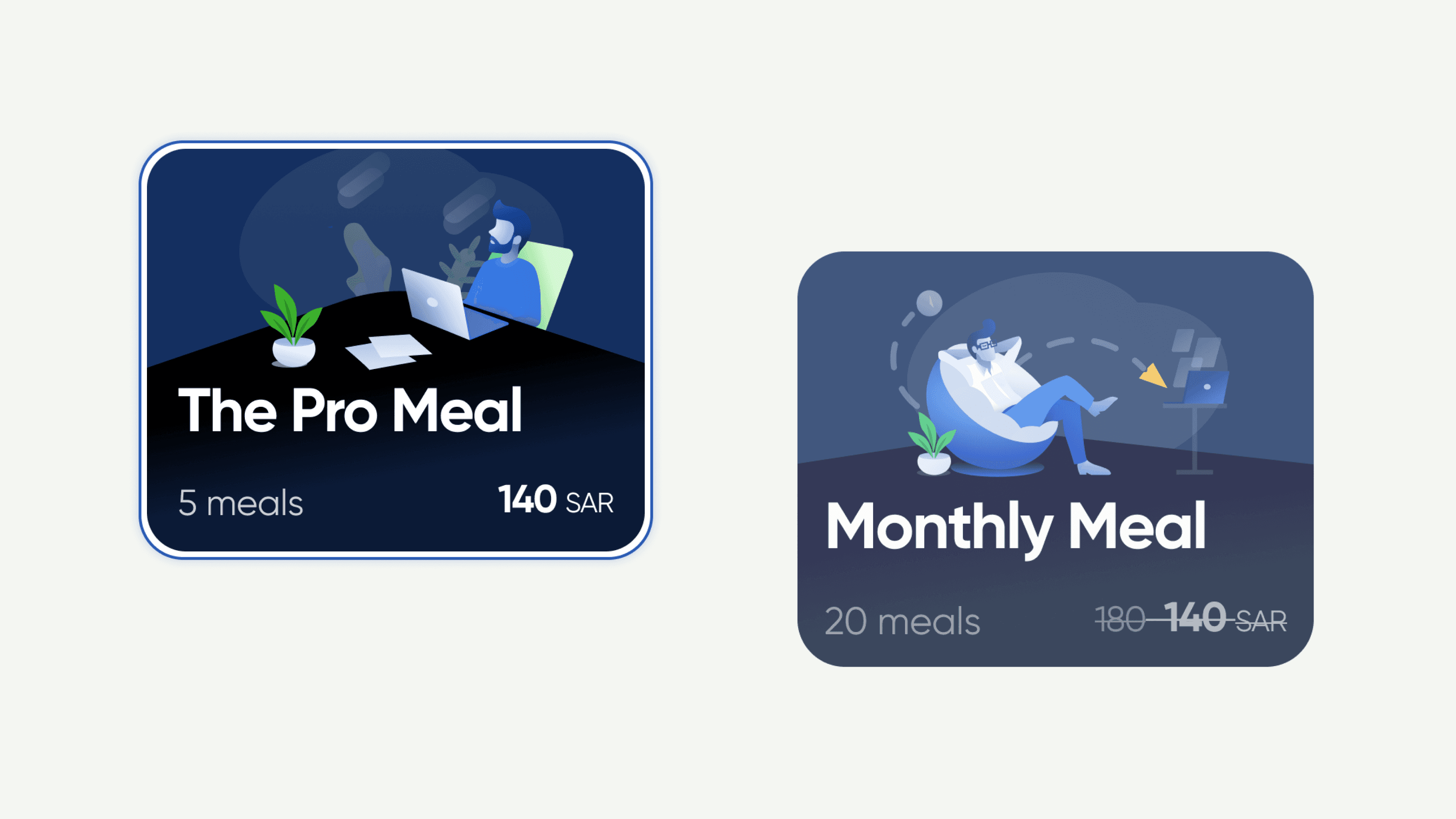 Plan options, offers and subscription states.