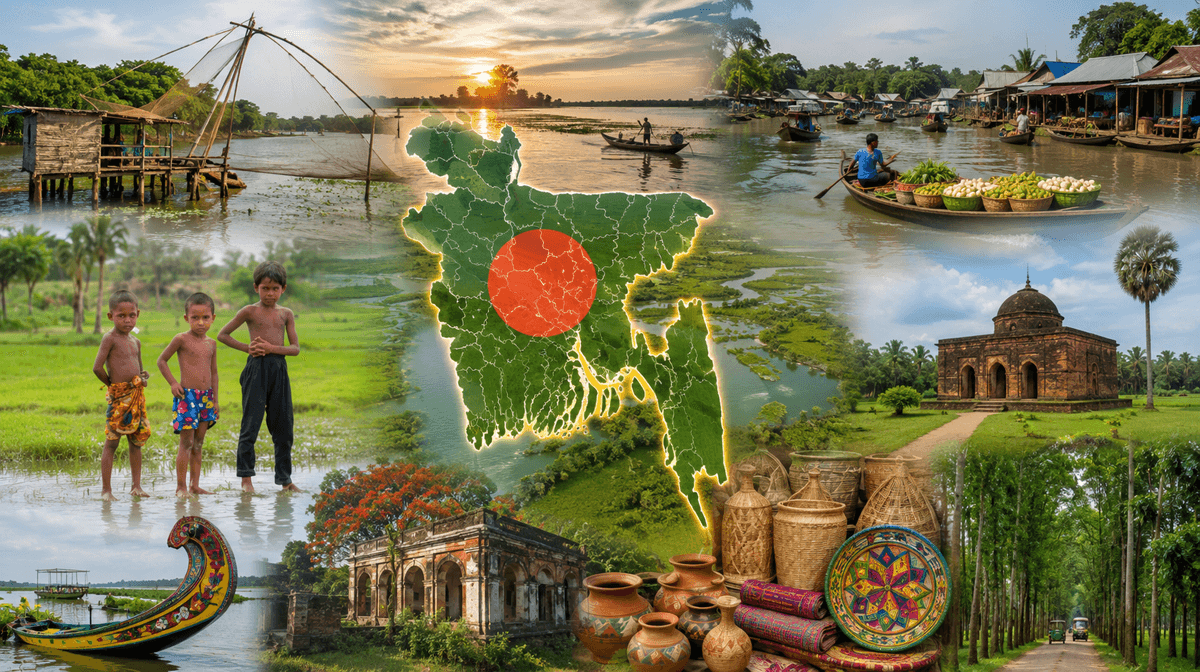 বাংলাদেশের সবচেয়ে ছোট ১০টি জেলার ইতিবৃত্ত, অর্থনীতি ও ঐতিহ্য