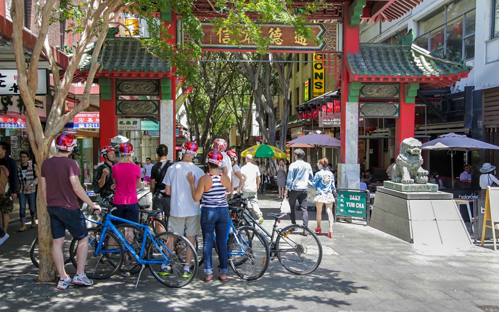 Bonza Bike Tours Chinatown Sydney