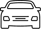 Passenger vehicle icon