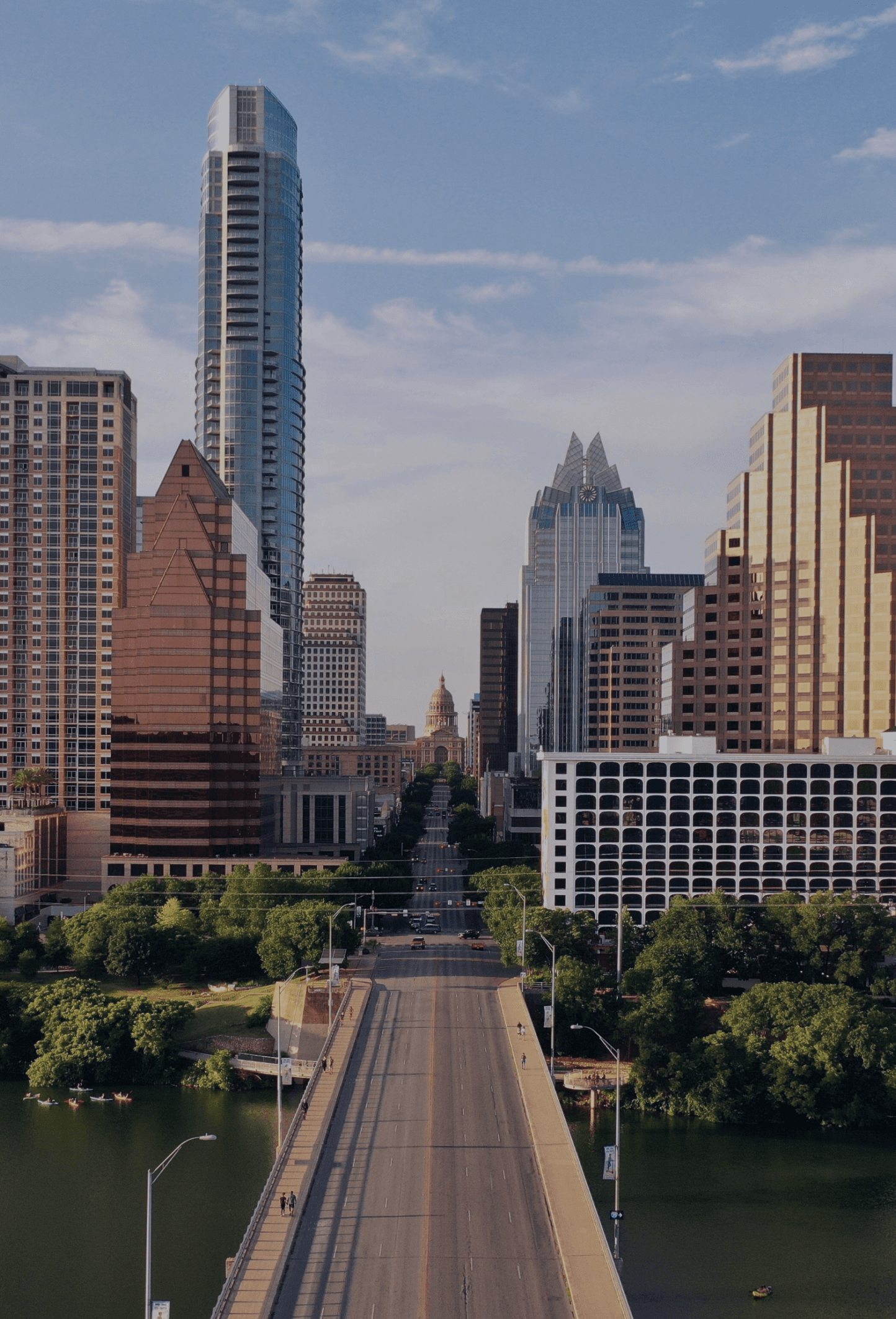 Athlete winning a race