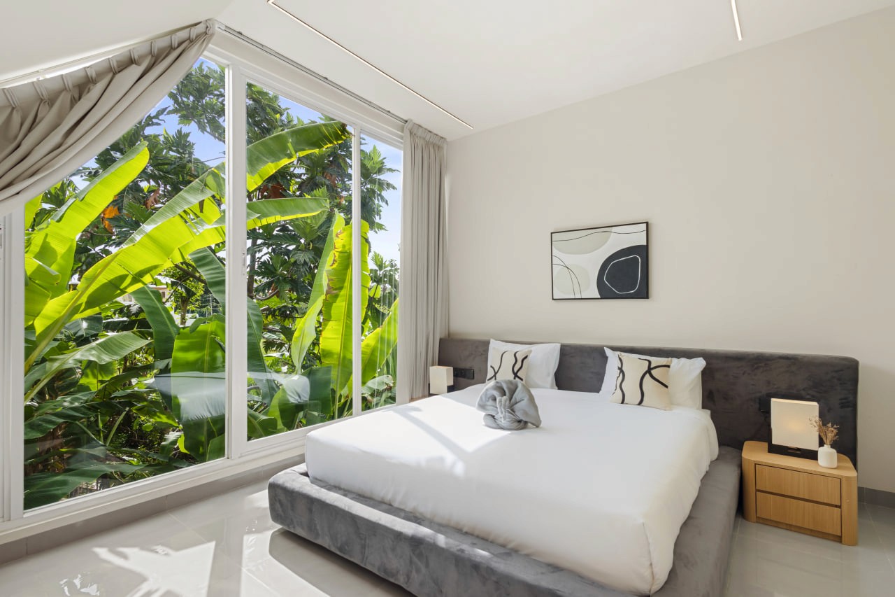 2-bedroom townhouses with rooftop and rice field views in Umalas