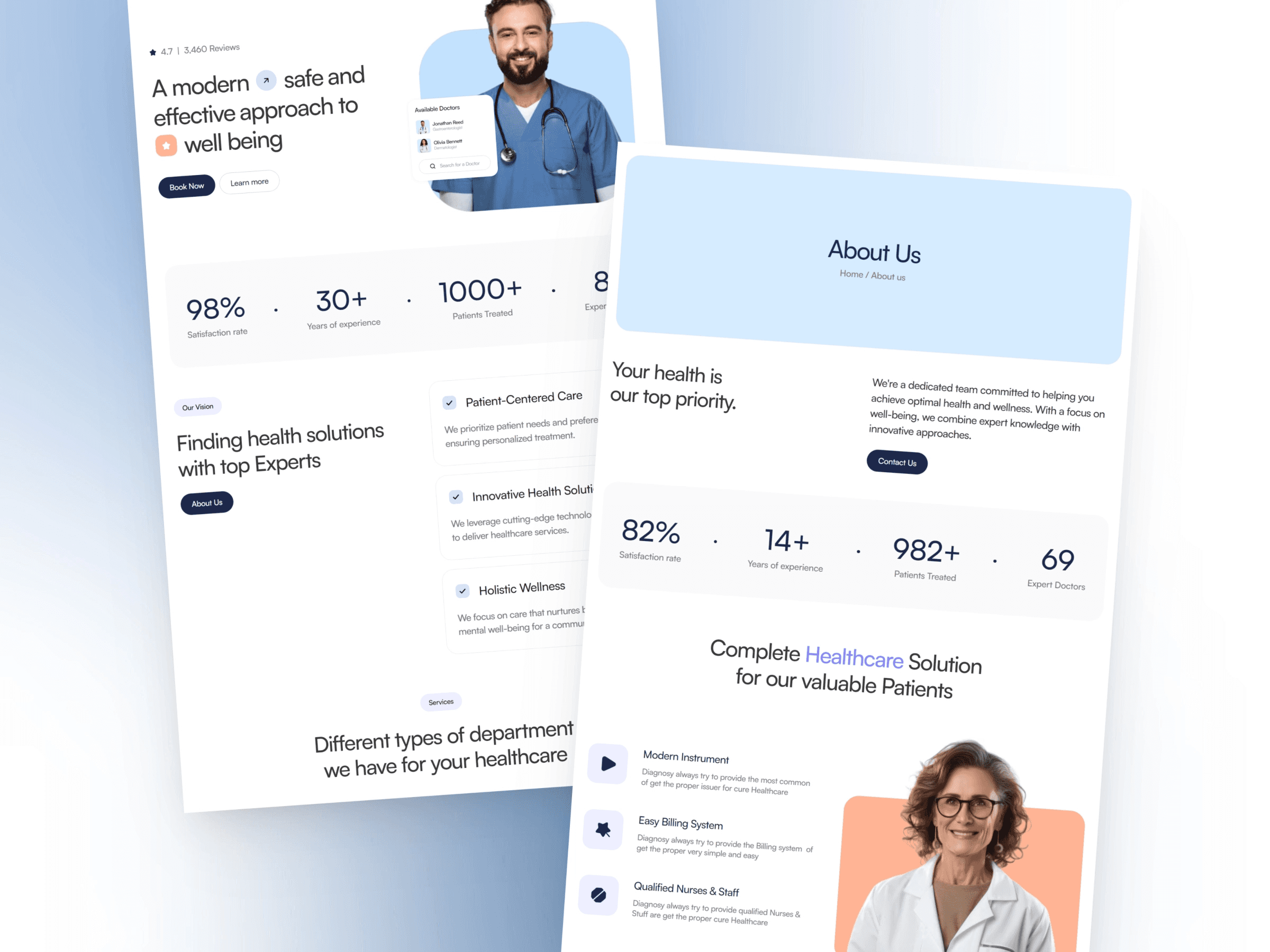 Top 12 Medical Website Templates - Mediso