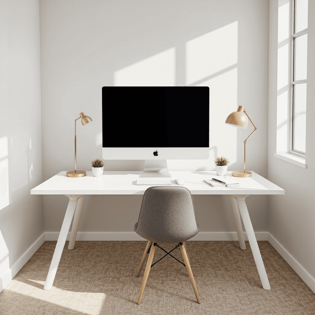 product photography of all-in-one PC