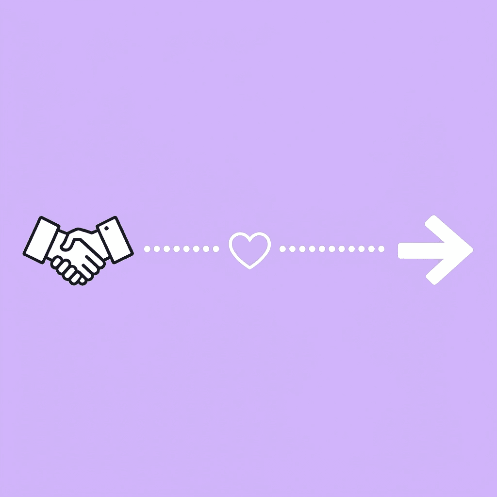 Vendor and client connected in a strategic partnership focused on mutual growth