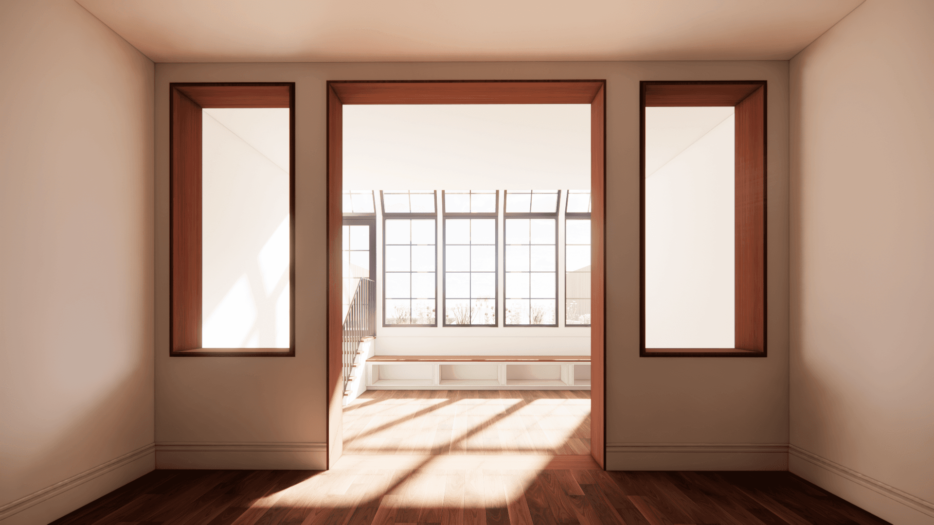 a blurry photo of a person standing in front of a wall