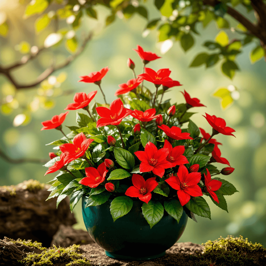 product photography of a decorative artificial flower arrangement