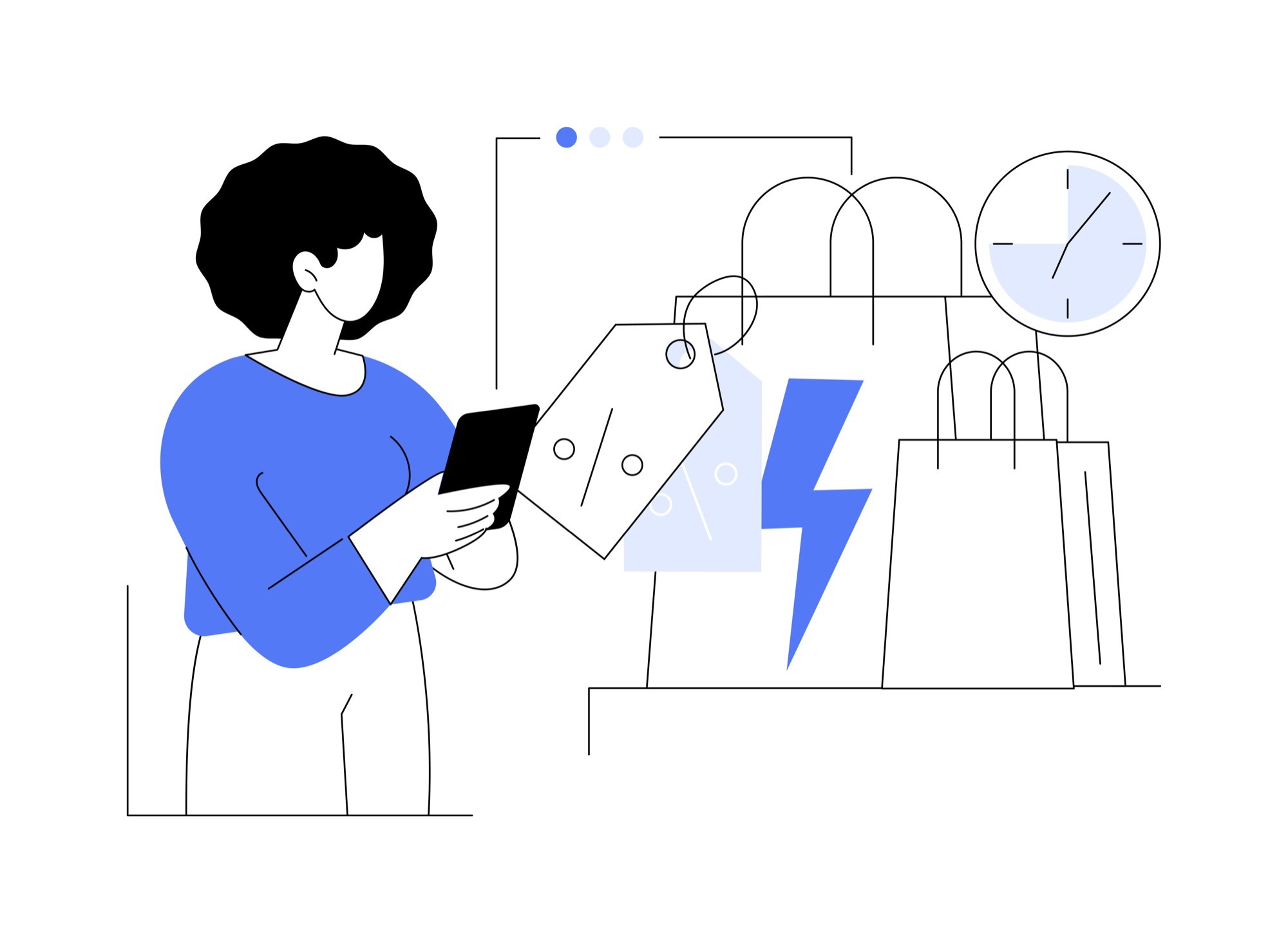 Flash sale illustration