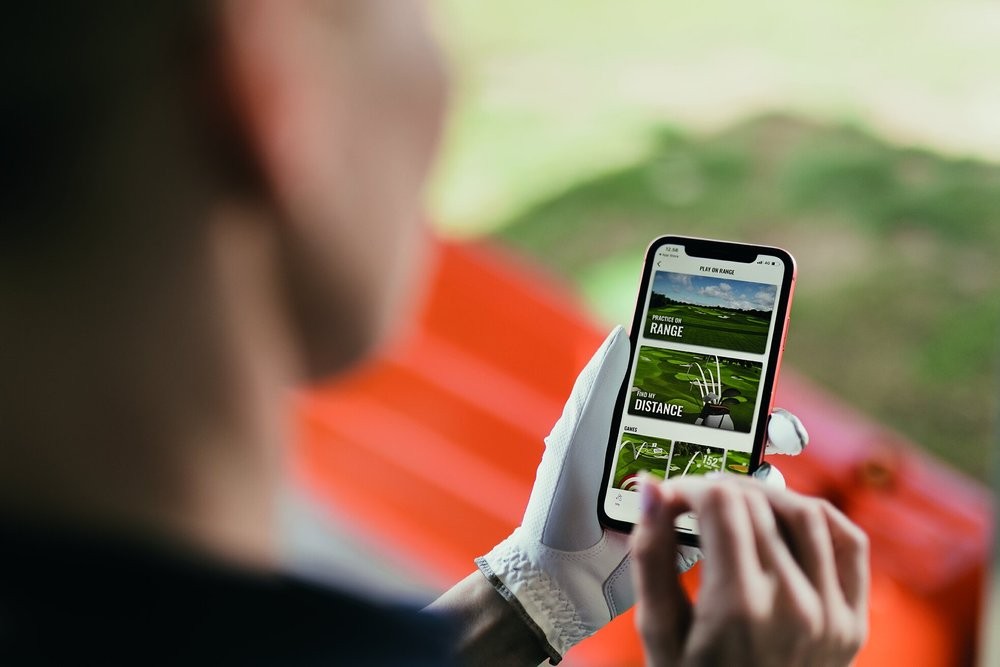 Grip app user met smartphone