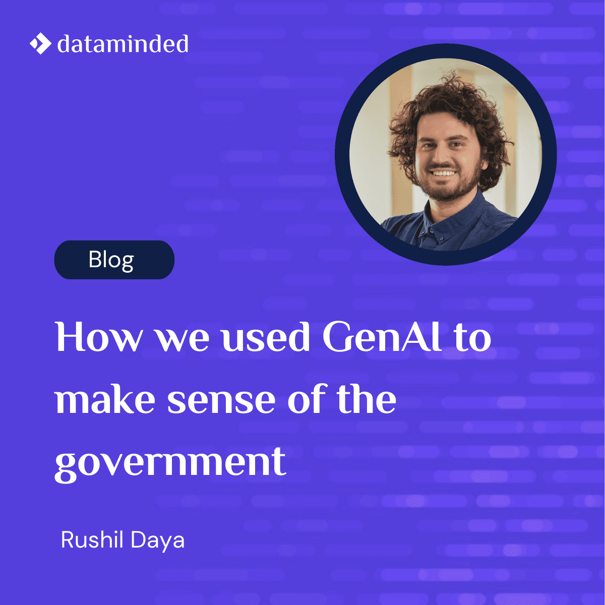 How we use GenAI