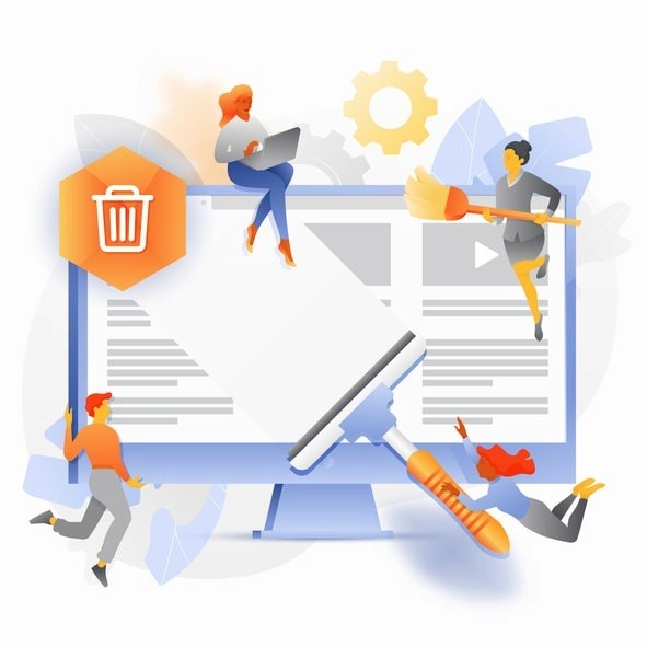 A developer is intently analyzing complex JSON data across multiple monitors, utilizing various tools such as a JSON validator and formatter to ensure readability and accuracy in the data interchange format. The screens display structured data, highlighting arrays and objects, while the dark mode enhances visibility during the analysis.